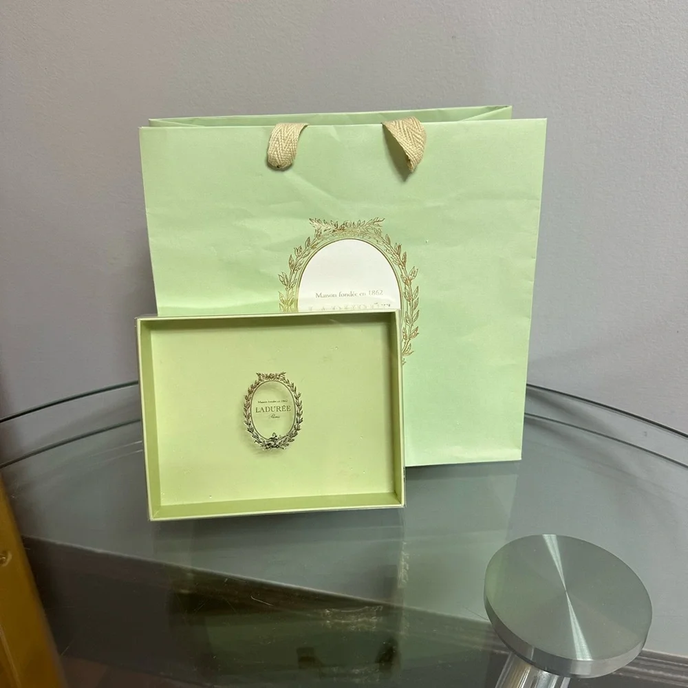 Laduree gift set of bag and box new